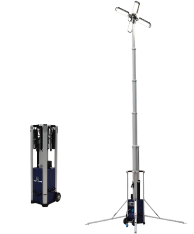 Torre Portátil de Iluminação