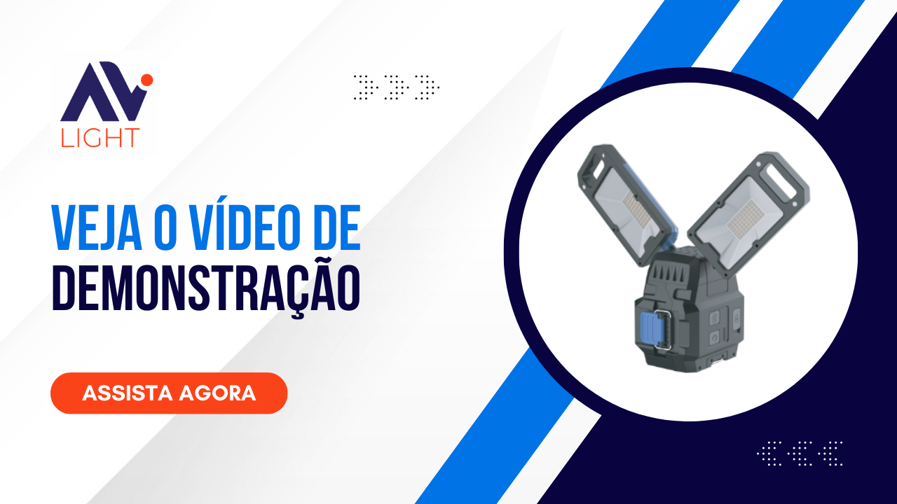 Luminária Portátil Multifuncional AVWLT3