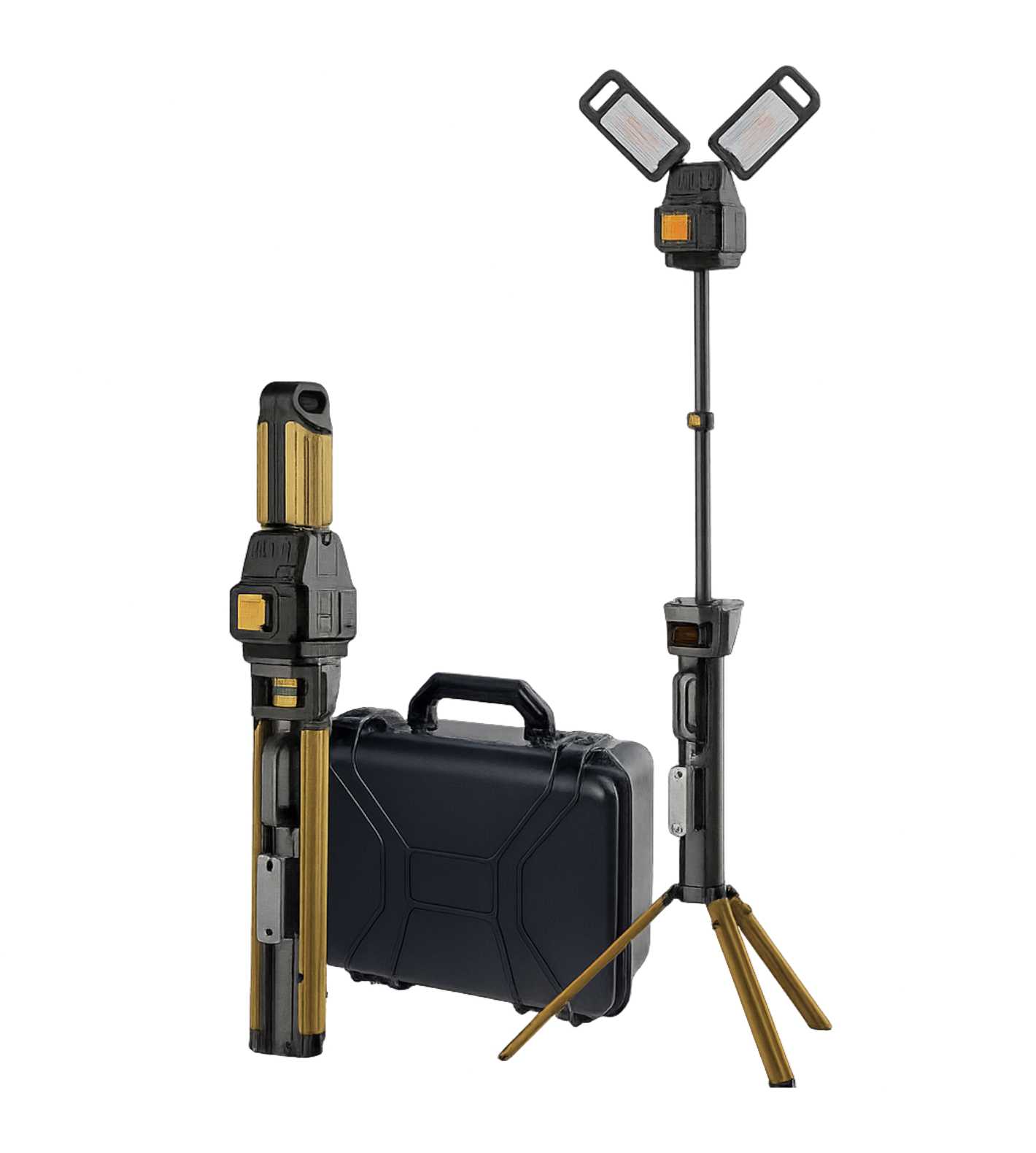Luminária Portátil Multifuncional com maleta de armazenamento