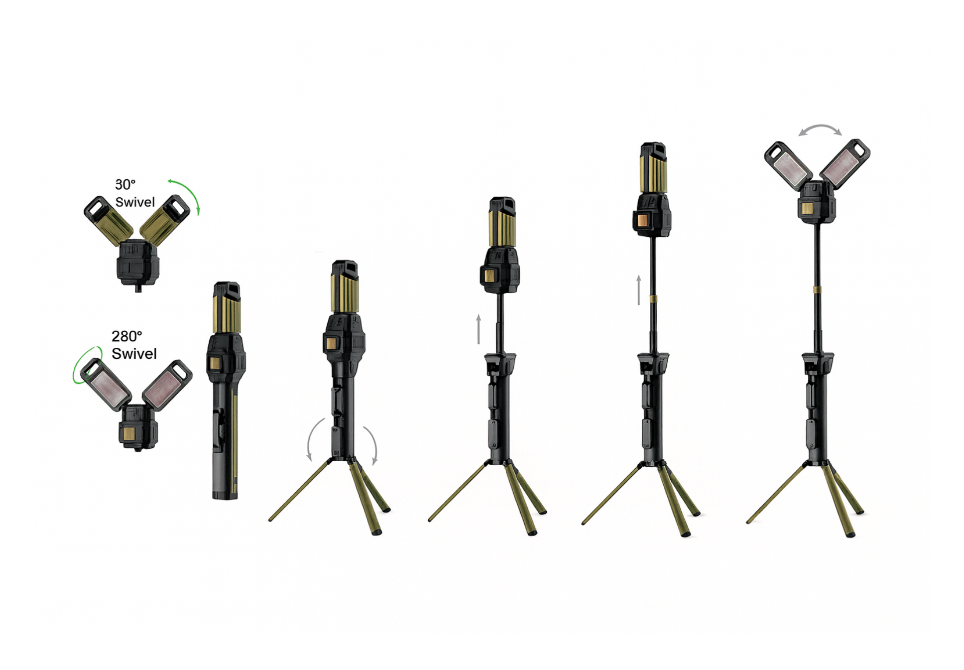 Luminária Portátil multifuncional AVWLT3 (3) ajustada