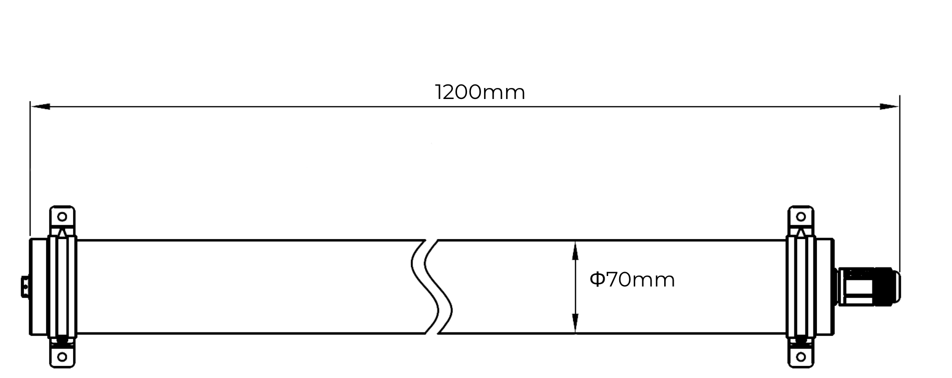 V1 TUBULAR IP69K